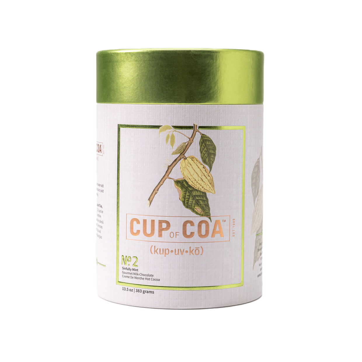 Individual Tin | No. 2 Sinfully Mint – Cup of Coa