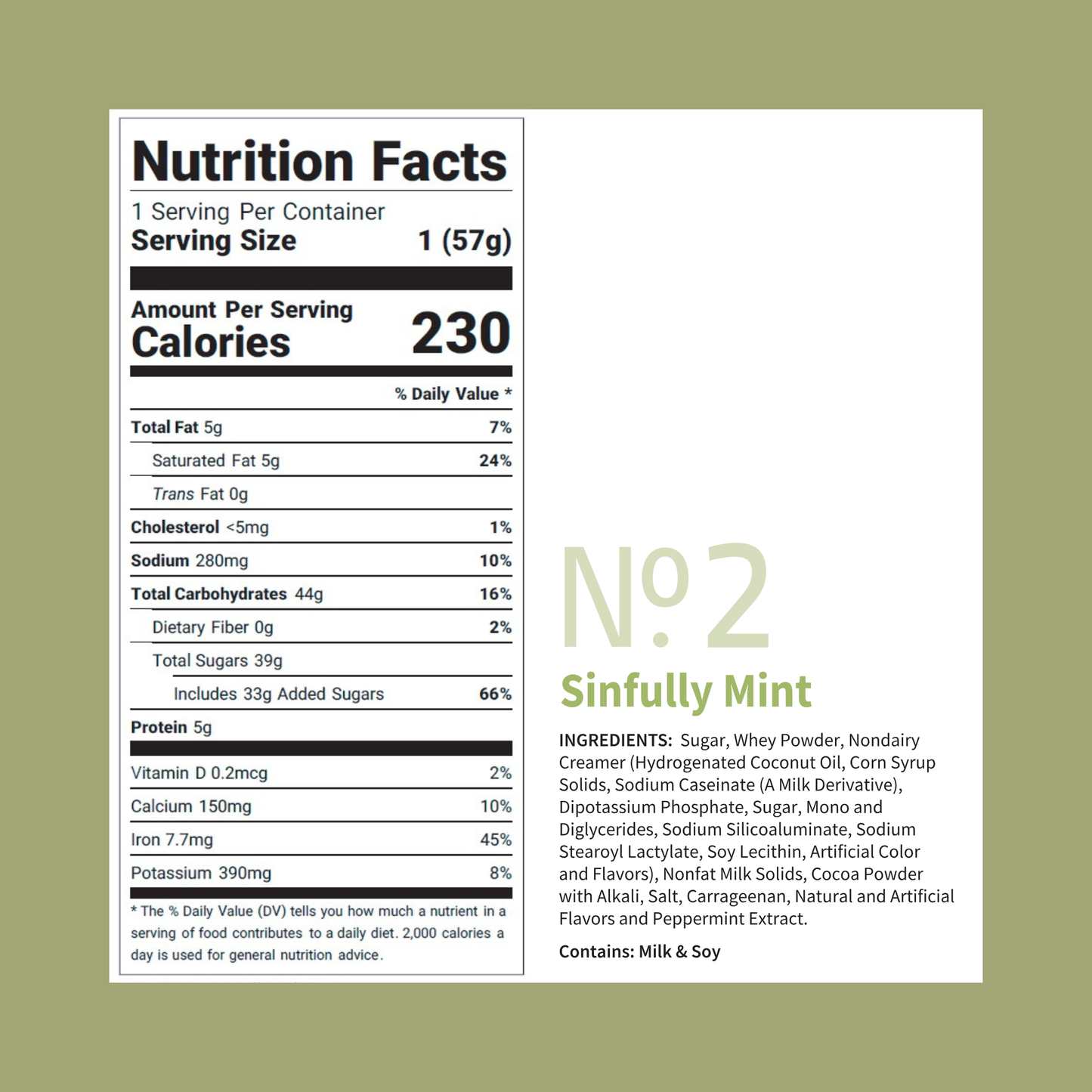 Individual Tin | No. 2 Sinfully Mint