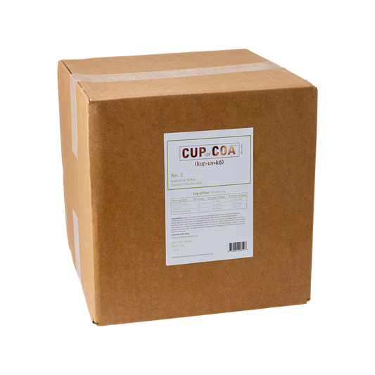 Bulk Box of Cup of Coa No. 2 Sinfully Mint