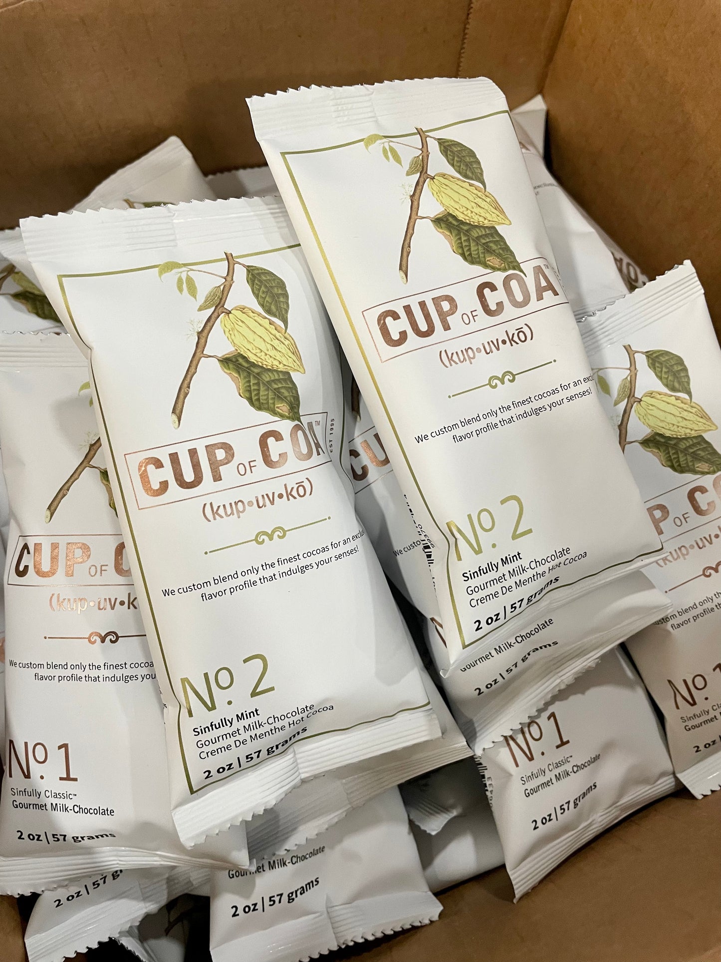 Case of Single Serve No. 2 Sinfully Mint