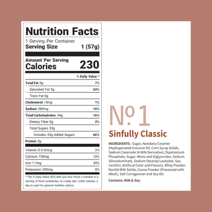 Single Serve No. 1 Sinfully Classic