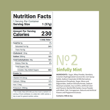 Single Serve No. 2 Sinfully Mint